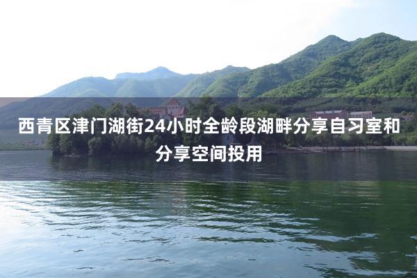 西青区津门湖街24小时全龄段湖畔分享自习室和分享空间投用